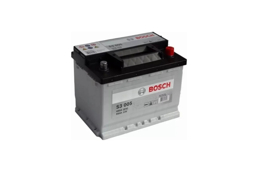 Батарея аккумуляторная Bosch 0092S30050 56А/ч 480А обратная полярн. стандартные (Европа) клеммы