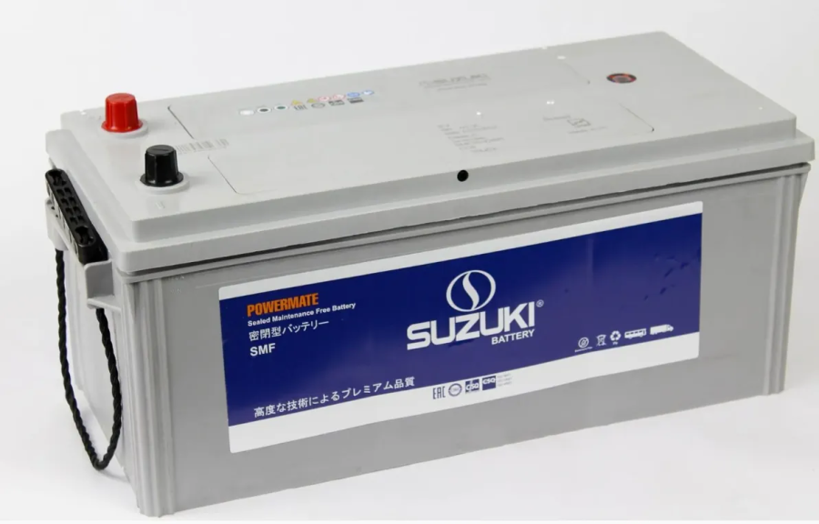 Аккумулятор Suzuki 205G51R 190Ач 1265А, обратная полярность