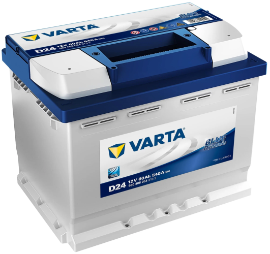 Батарея аккумуляторная Varta 560408054 VARTA Blue Dynamic 60А/ч 540А 12V Обратная полярн.