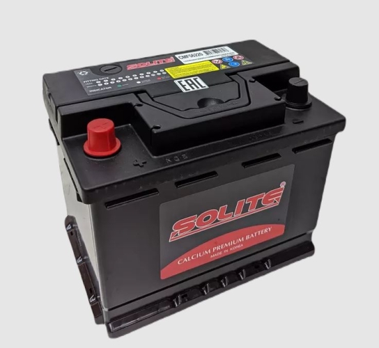 Батарея аккумуляторная Solite 56220 62А/ч 600А прямая полярн. стандартные (Европа) клеммы