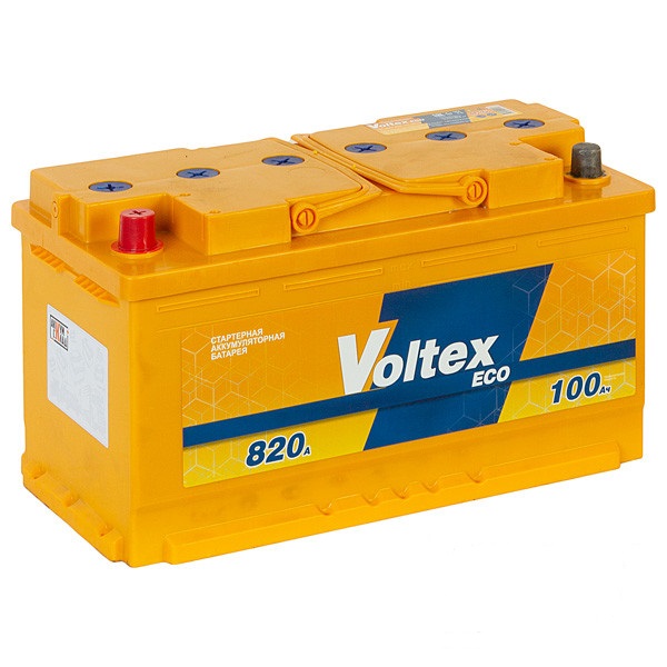 Аккумулятор Voltex Eco 6CT-100 п.п. 820А 352*175*190 в