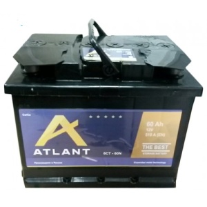 АкБ ATLANT 6CT- 60 а/ч N R п/п