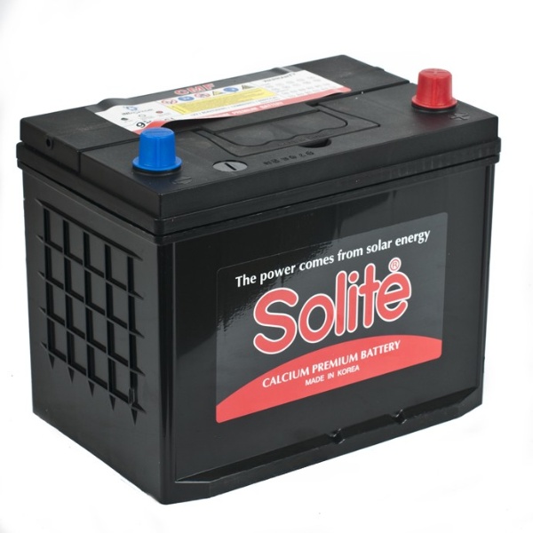 Батарея аккумуляторная Solite 95D26LBH 85А/ч 650А обратная полярн. выносные (Азия) клеммы