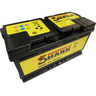 Аккумулятор SHARK (100 Ah) 900 A, 12 V Обратная, R+ L5 SHR1000E