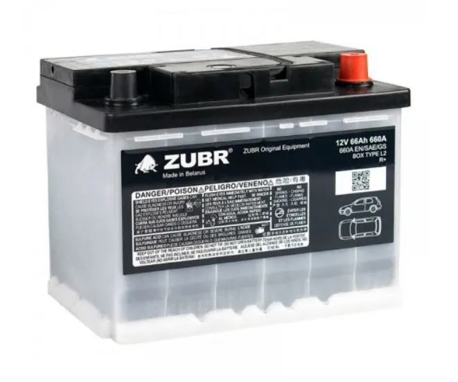 Аккумулятор ZUBR VAG ОЕ 66Ач 660А, обратная полярность