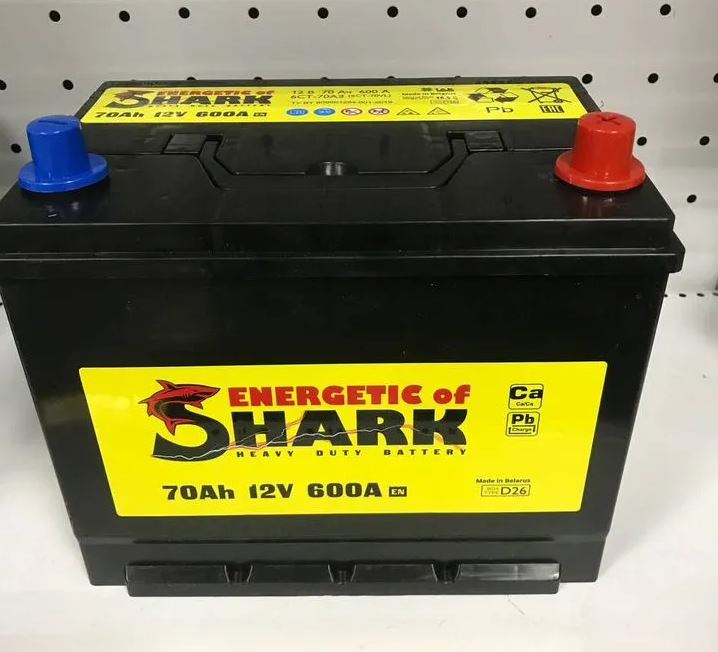 Аккумулятор Energetic Shark 70Ah Asia D26