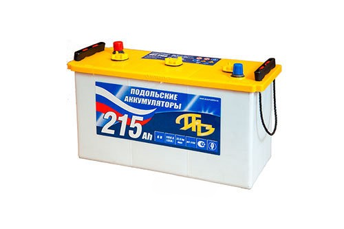 Батарея аккумуляторная ПАЗ 3CT215N 215А/ч 1150А прямая полярн. стандартные (Европа) клеммы