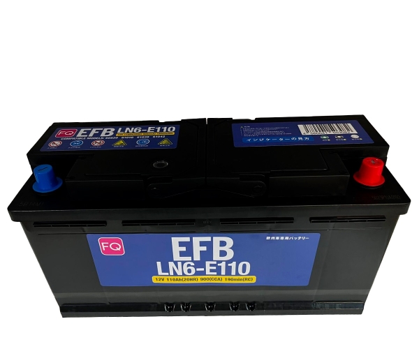 Батарея аккумуляторная FQ LN6E110 110А/ч 900А 12В обратная полярн. стандартные (Европа) клеммы