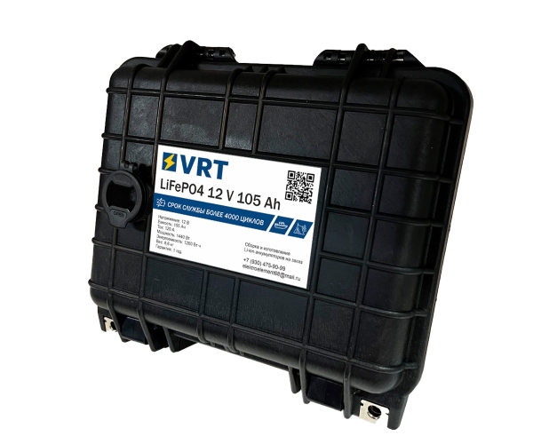 Кейс LiFePO4 12 V 105 Ah Риф