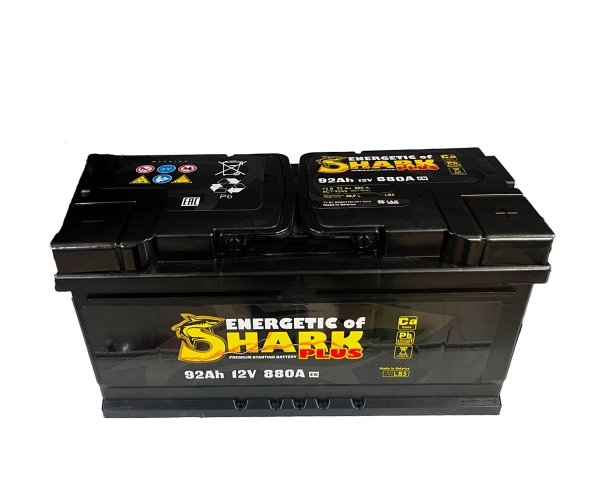 Аккумулятор energetic shark plus, 92 A/h