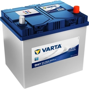 Аккумулятор легковой Varta Blue Dynamic D47 60 а/ч 540А Обратная полярность